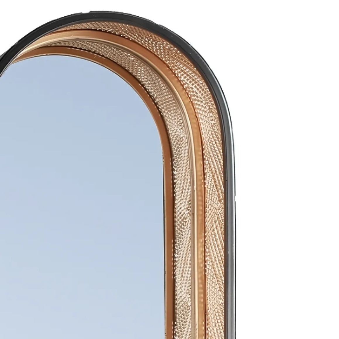 WALL DECOR WALL MIRROR CANDLE HOLDER 95 CM