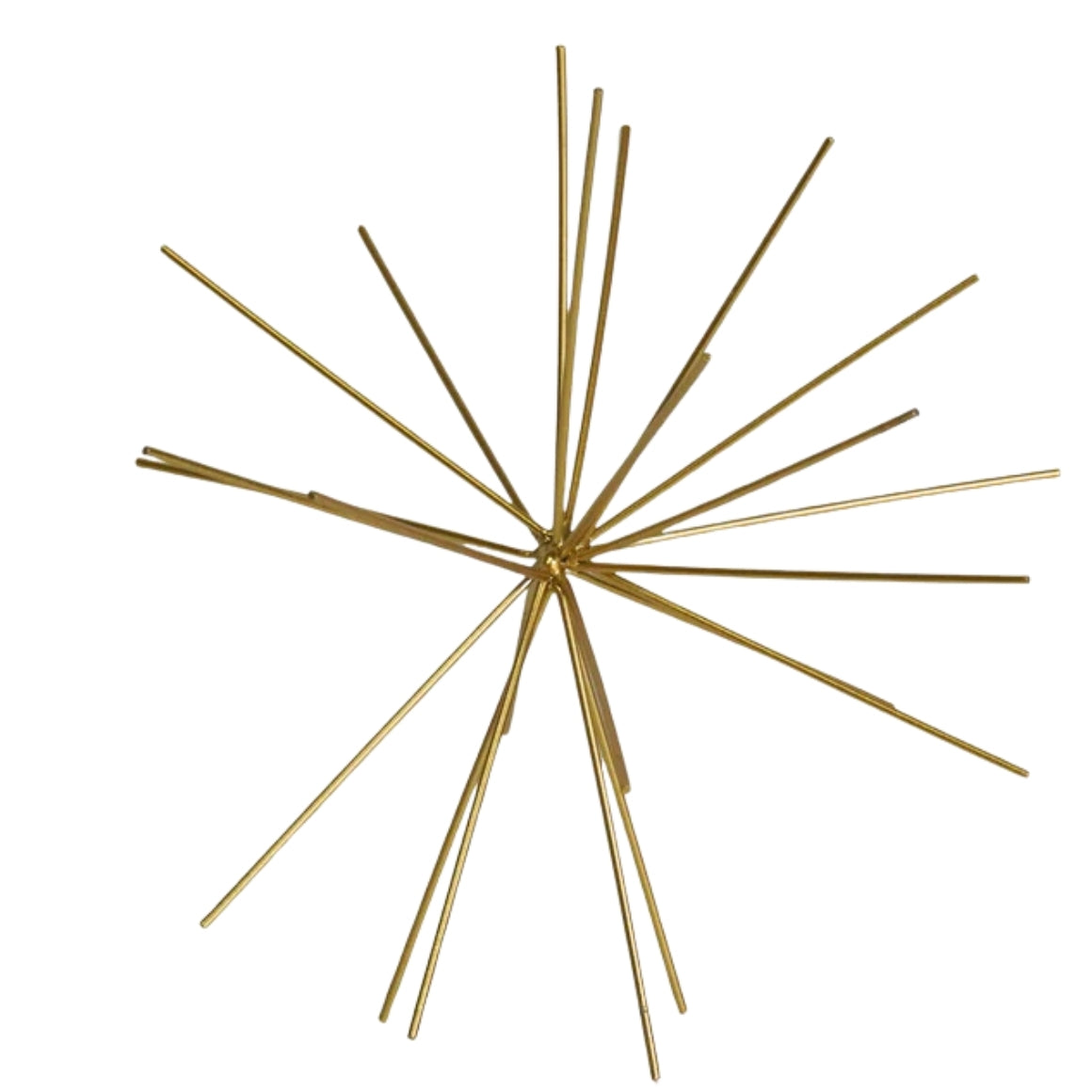 ORNAMENT FIREWORK GOLD DECOR 25 CM