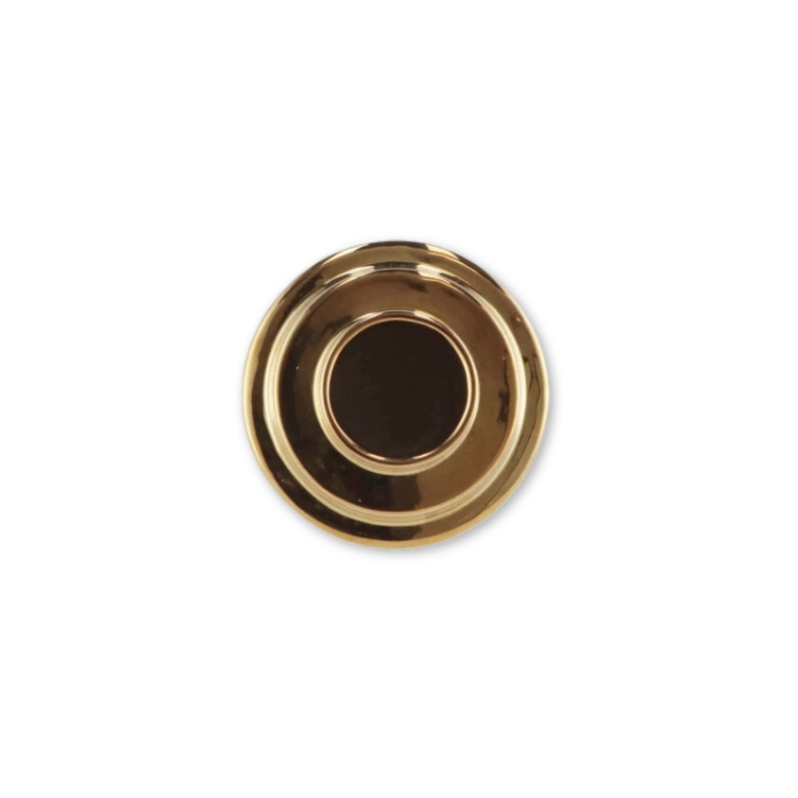 STAIRS SHINY GOLD VASE  20CM
