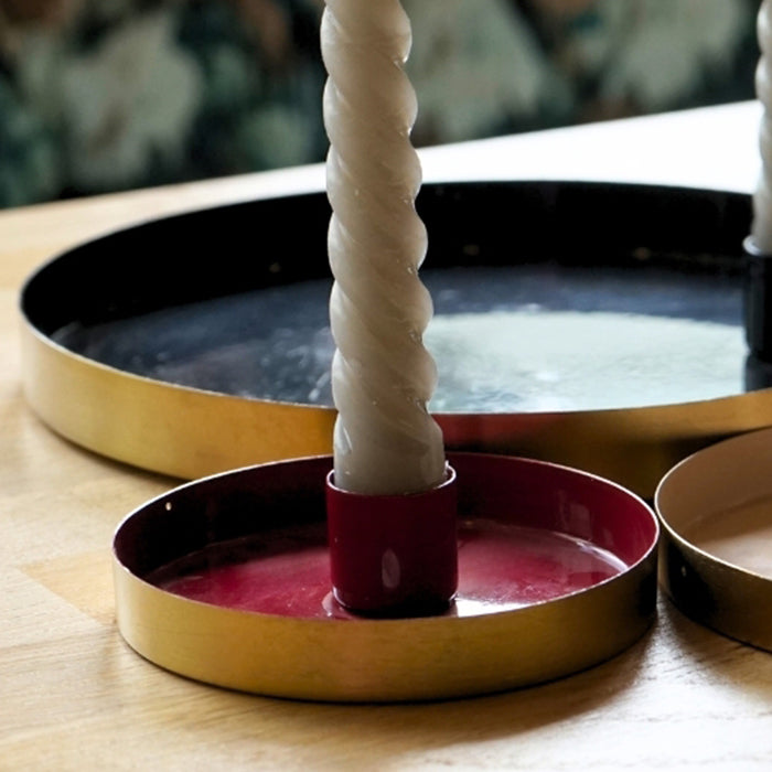 DECOR CANDLE HOLDER MARRAKECH BLACK