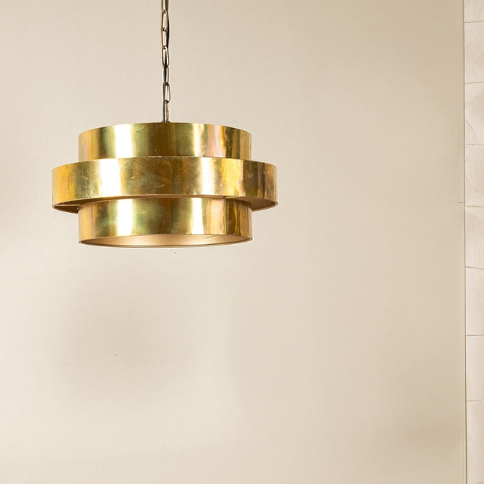 PENDANT LIGHT ZANTH GOLD 52 CM