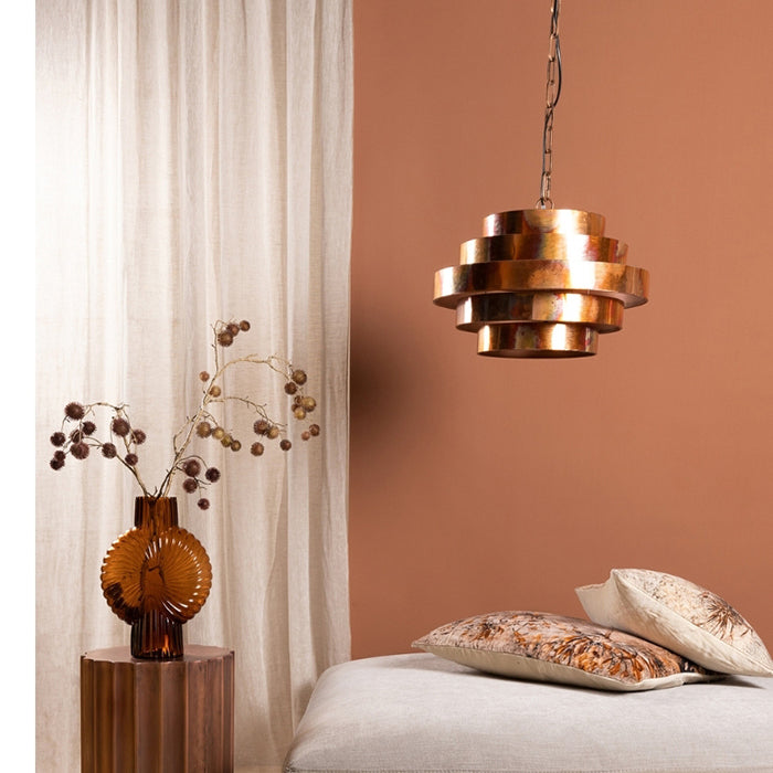 PENDANT LIGHT  ZANTH COPPER 42 CM