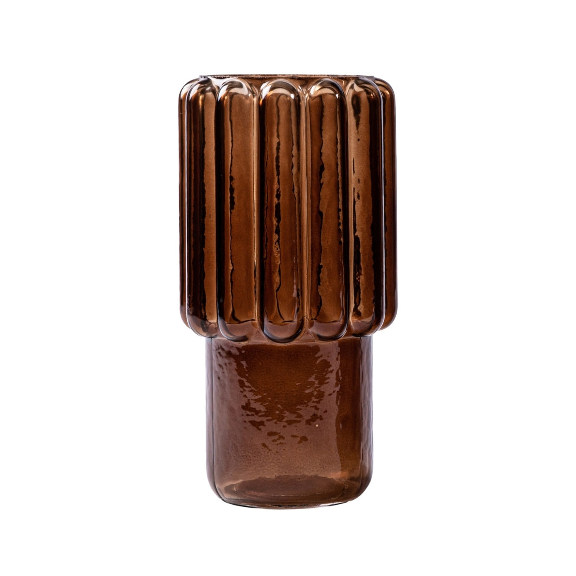 VASE NL BASTOR BROWN 27 CM