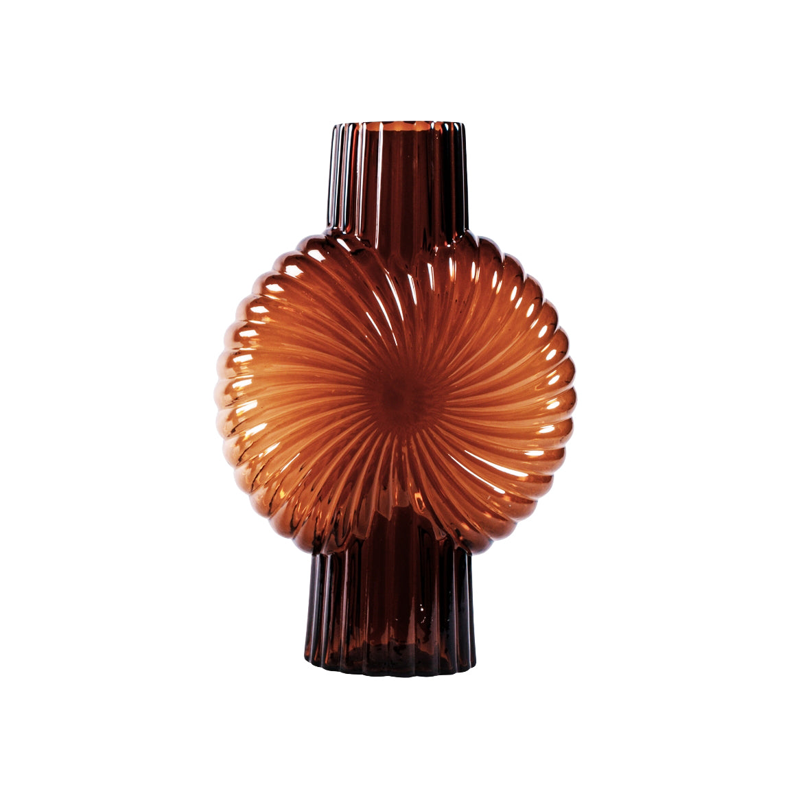 ZUGAR BROWN VASE 40CM