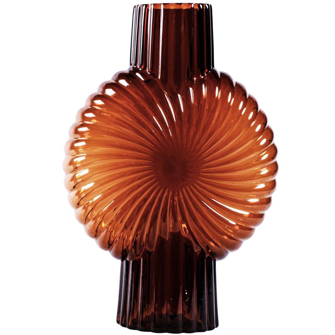 ZUGAR BROWN VASE 40CM