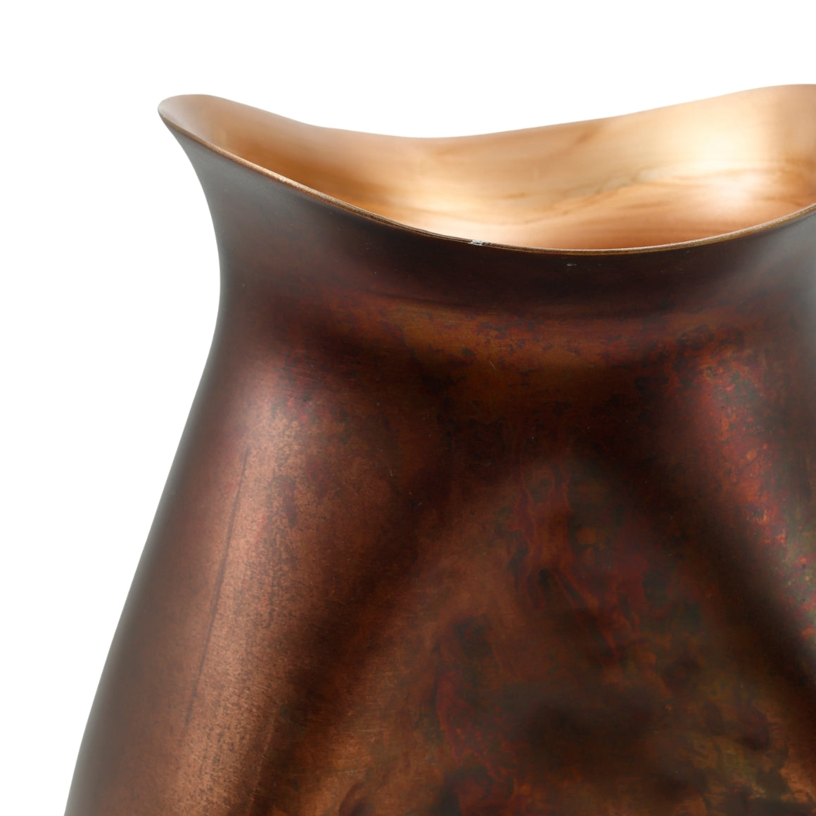 PTMD YINNA COPPER VASE 38 CM