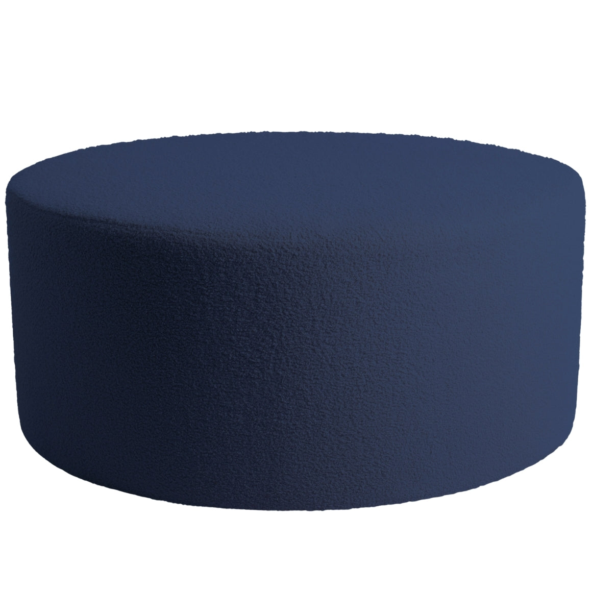 POUF EVIE TEDDY NAVY 90 CM