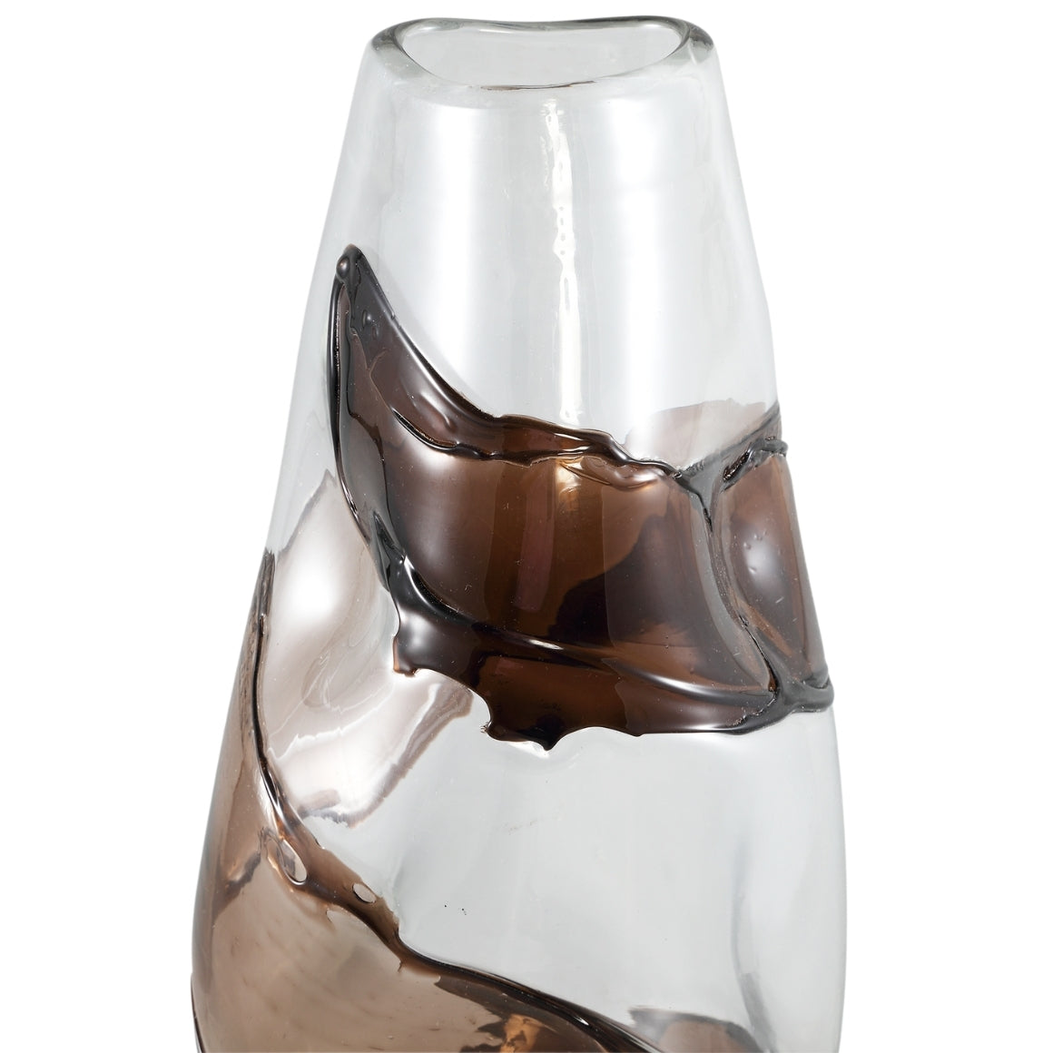LISEE BROWN VASE 44CM