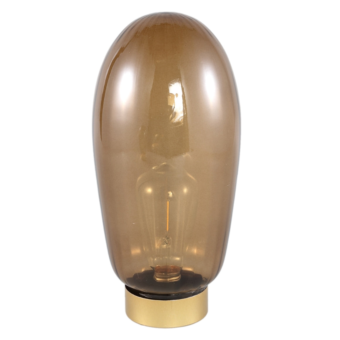 TABLE LAMP LENNON LED WITH BATTERY HONEY 30 CM