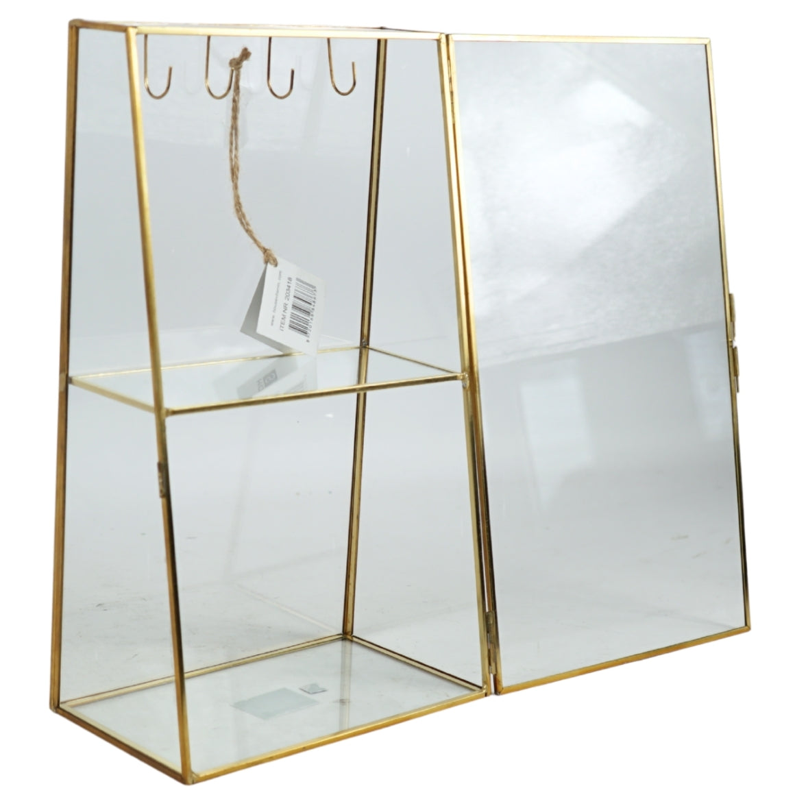 DECOR NL JEWELLERY CABINET GOLD 31 CM
