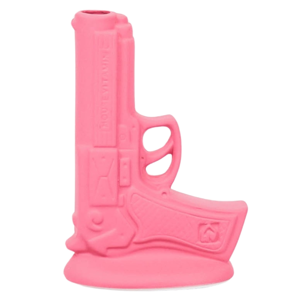DECOR VASE GUN GREEN 22 CM
