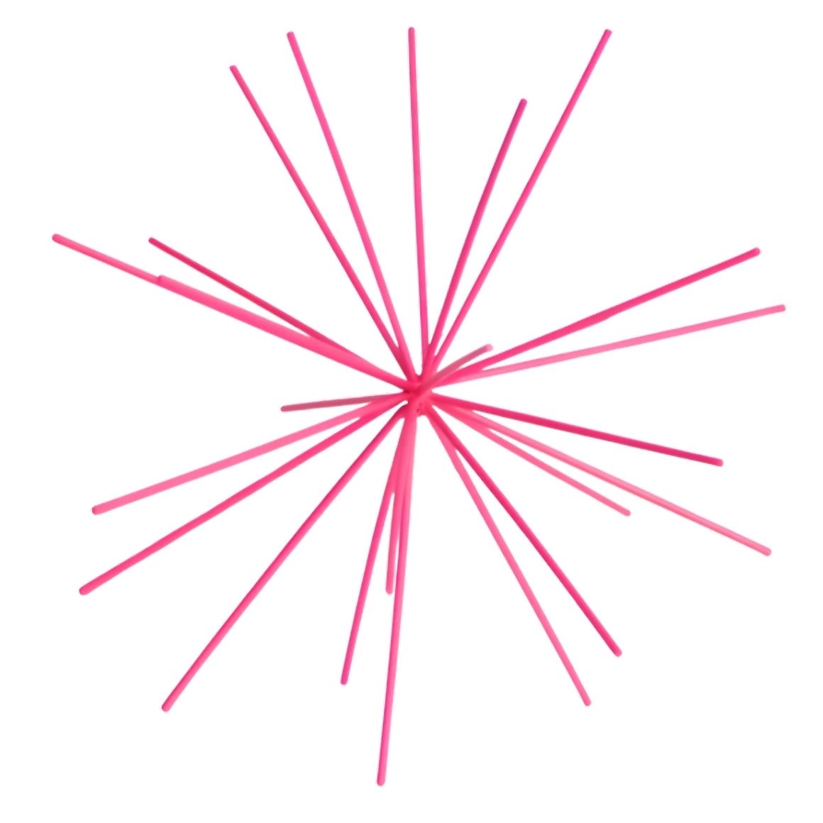 ORNAMENT FIREWORK PINK DECOR 25 CM
