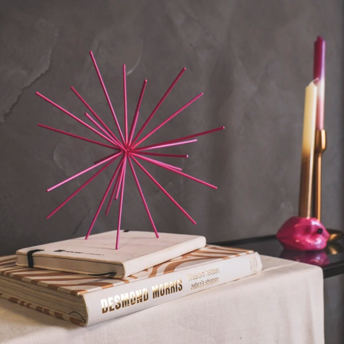 ORNAMENT FIREWORK GOLD DECOR 25 CM