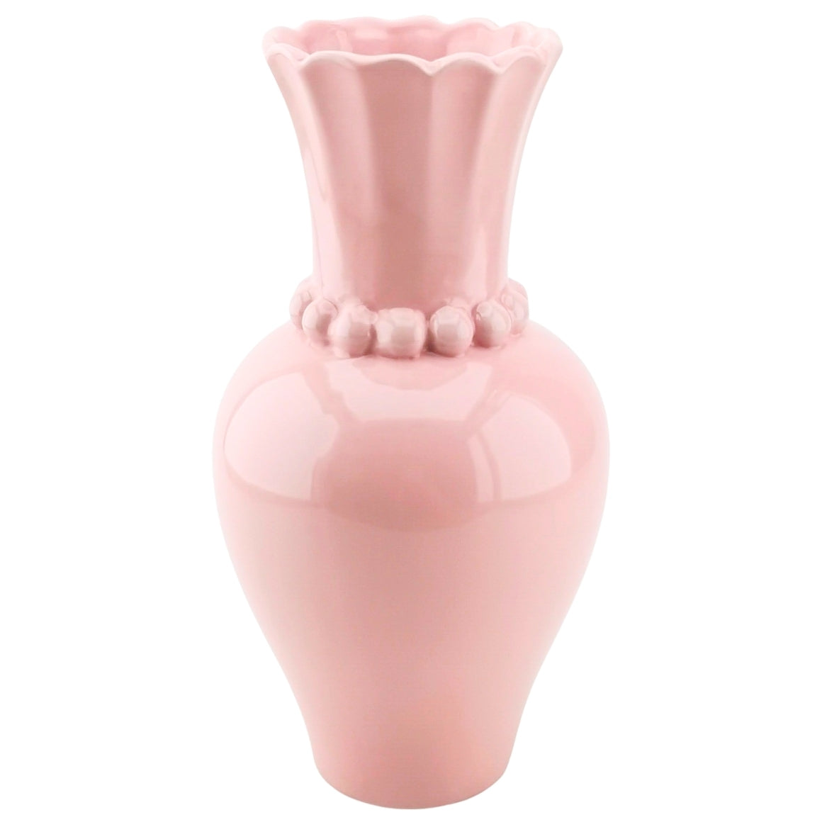 HOUSEVITAMIN PEARL NECK PINK VASE 24 CM