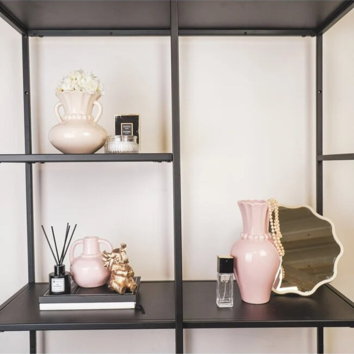 HOUSEVITAMIN PEARL NECK PINK VASE 24 CM