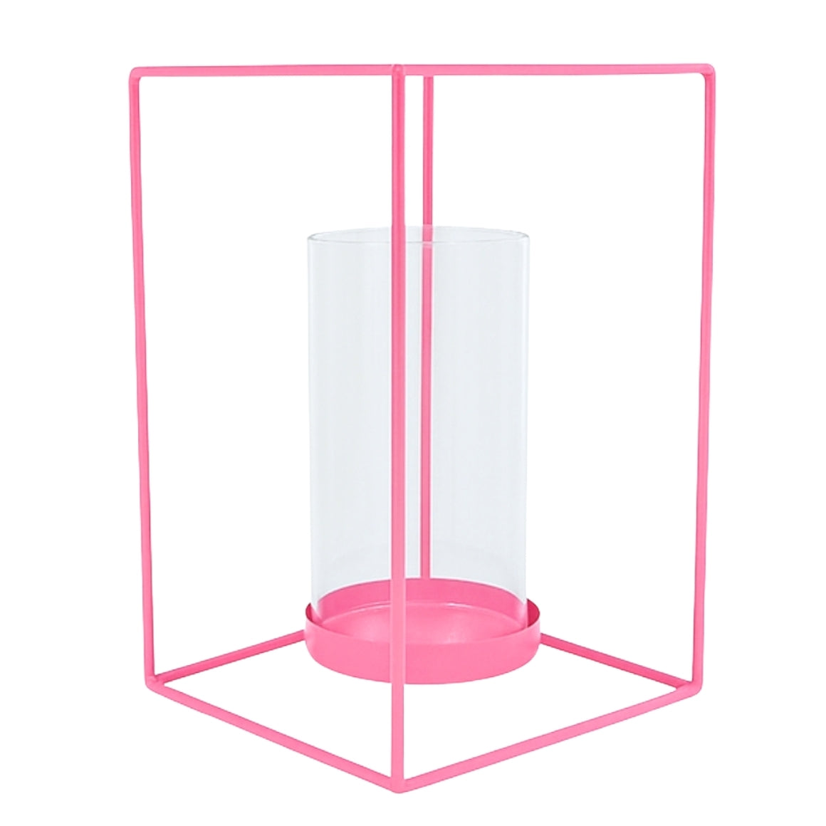 LANTERN GREEN DECOR  25 CM