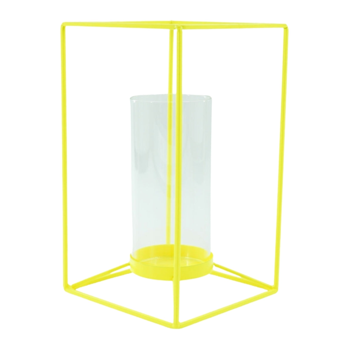 LANTERN GREEN DECOR  25 CM