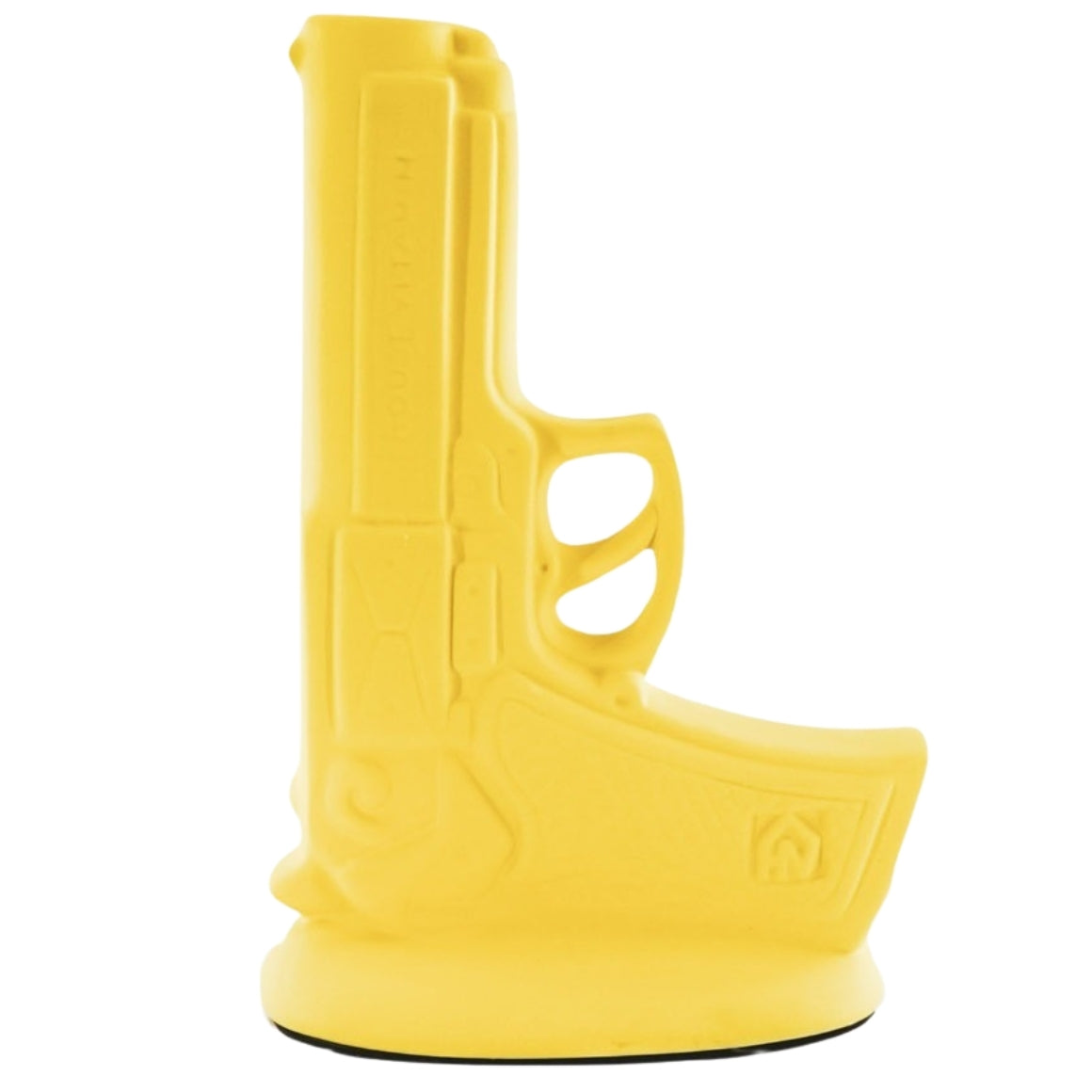 DECOR VASE GUN GREEN 22 CM
