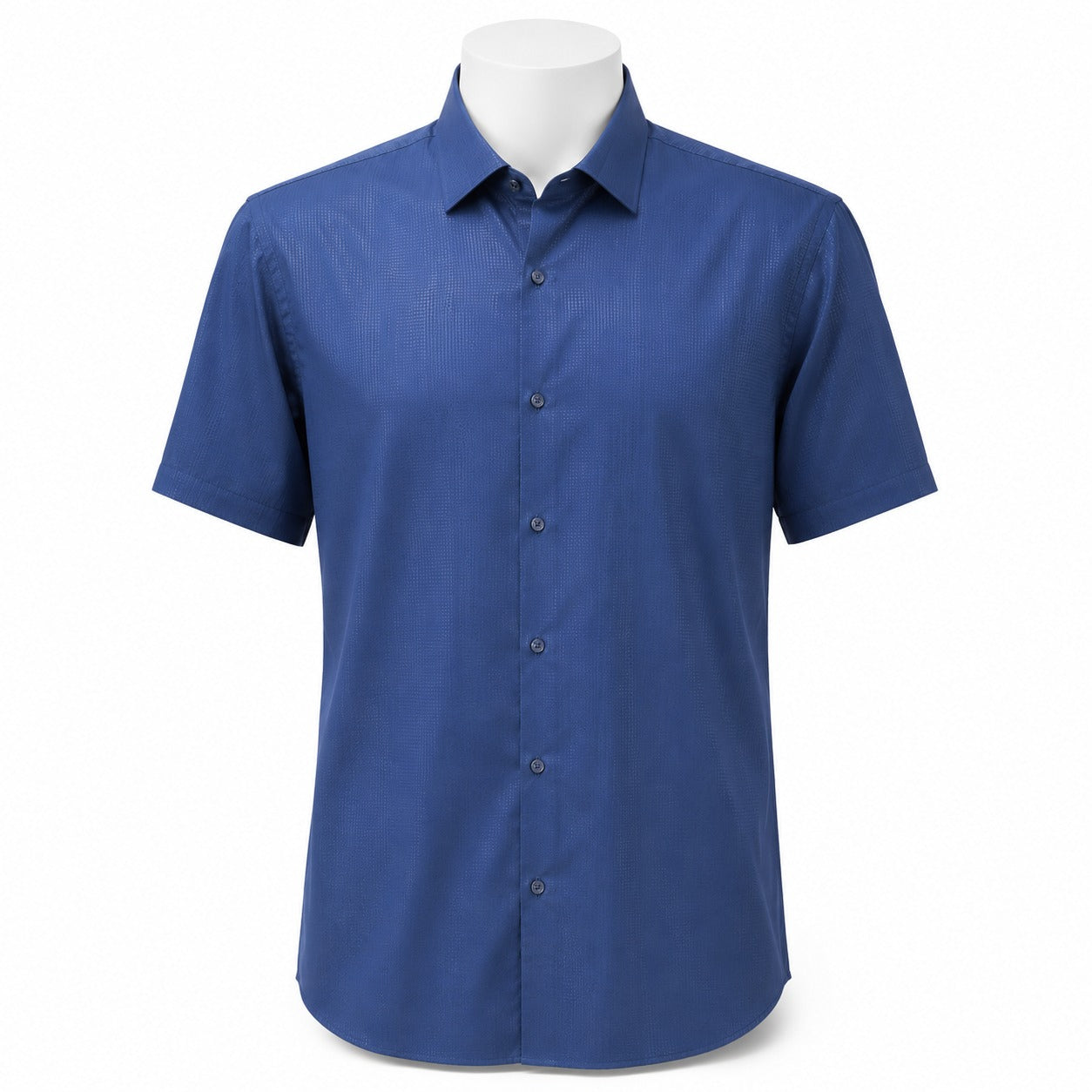 PALMEN BLUE SHIRT -SHORT SLEEVE