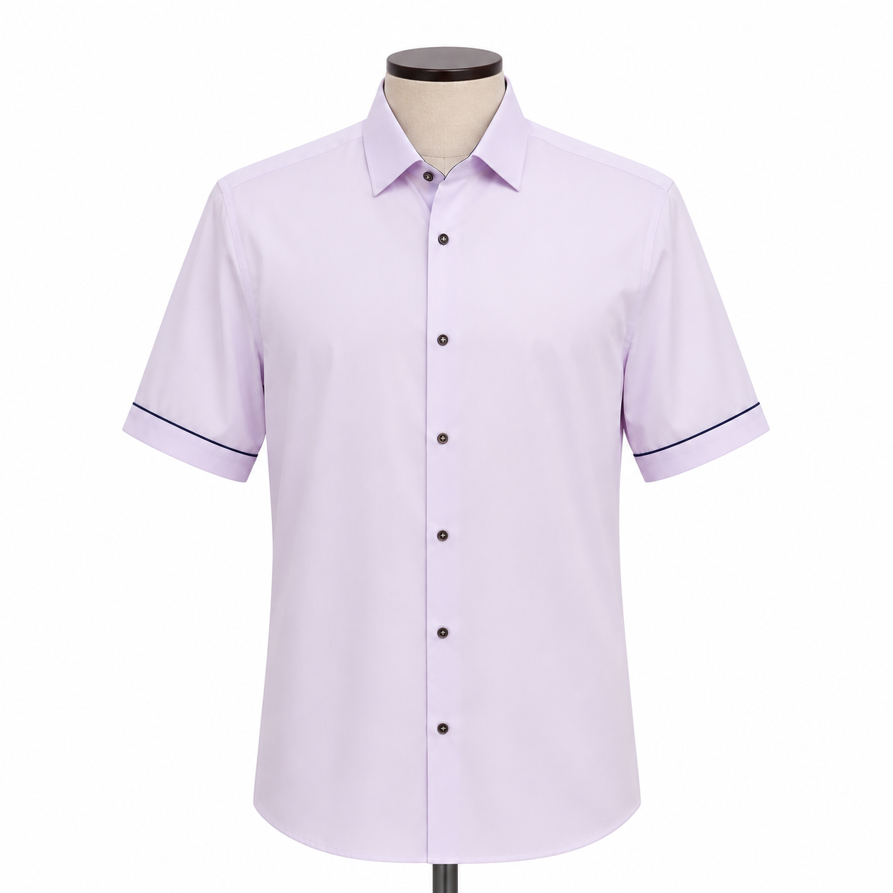 PALMEN LILAC SHIRT SHORT SLEEVE