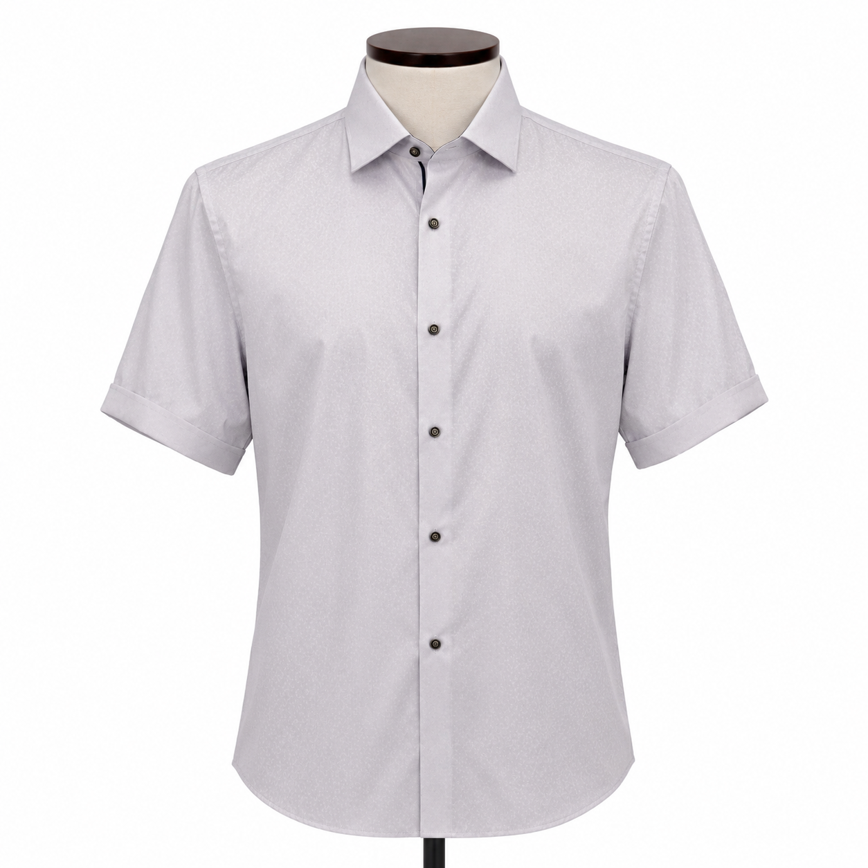 PALMEN SHIRT WHITE FLORAL SHORT SLEEVE