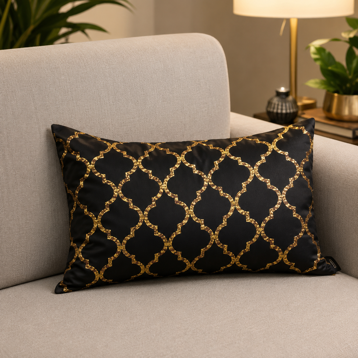 CUSHION COVER 45X65 CM PETEK FABRIC DOUBLE SIDE PRINTED