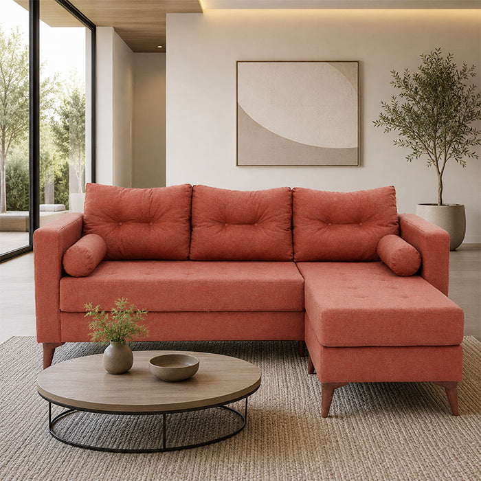 KRAFT DESIGN CORNER SET MAROON
