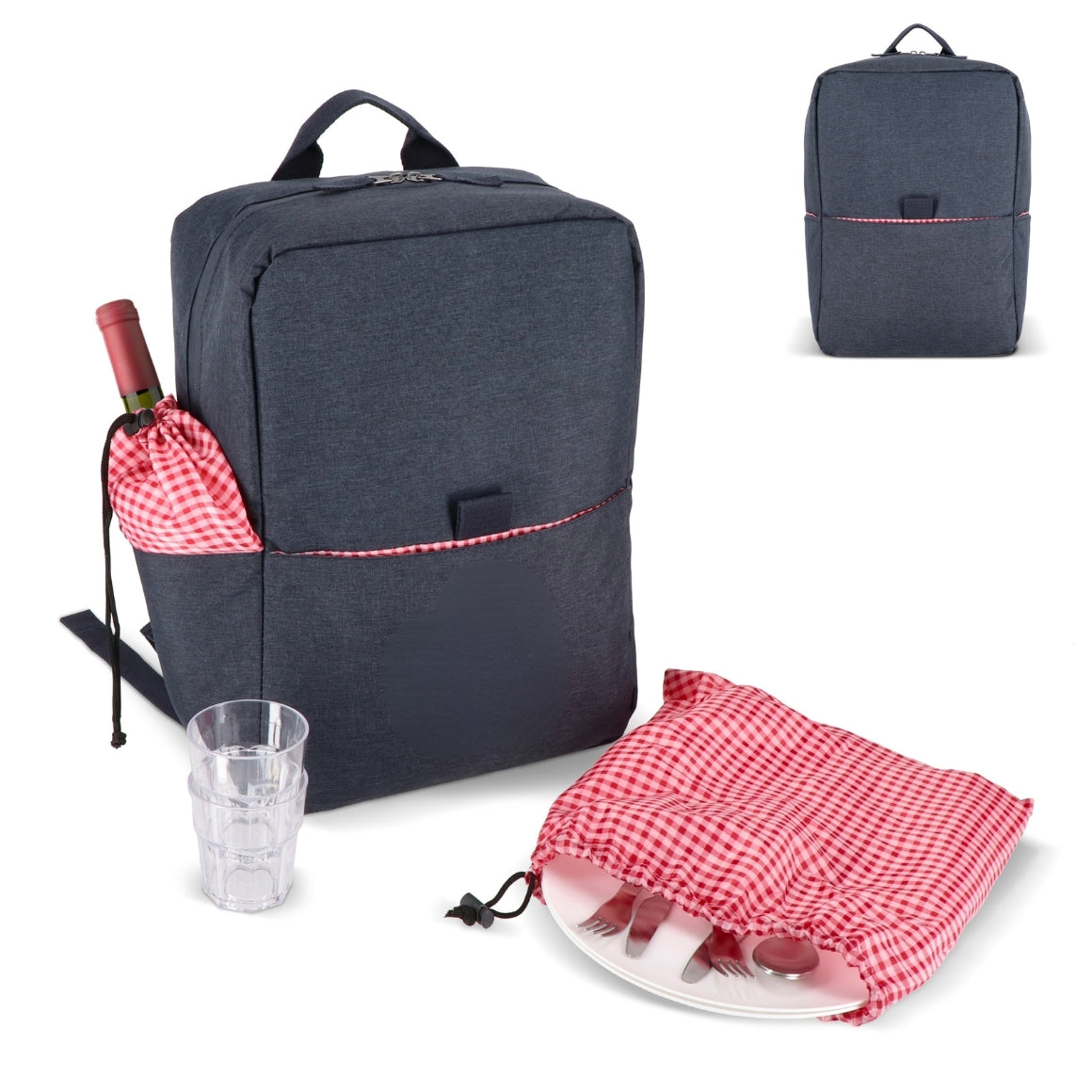 PICNIC BACKPACK  BLUE 41 CM