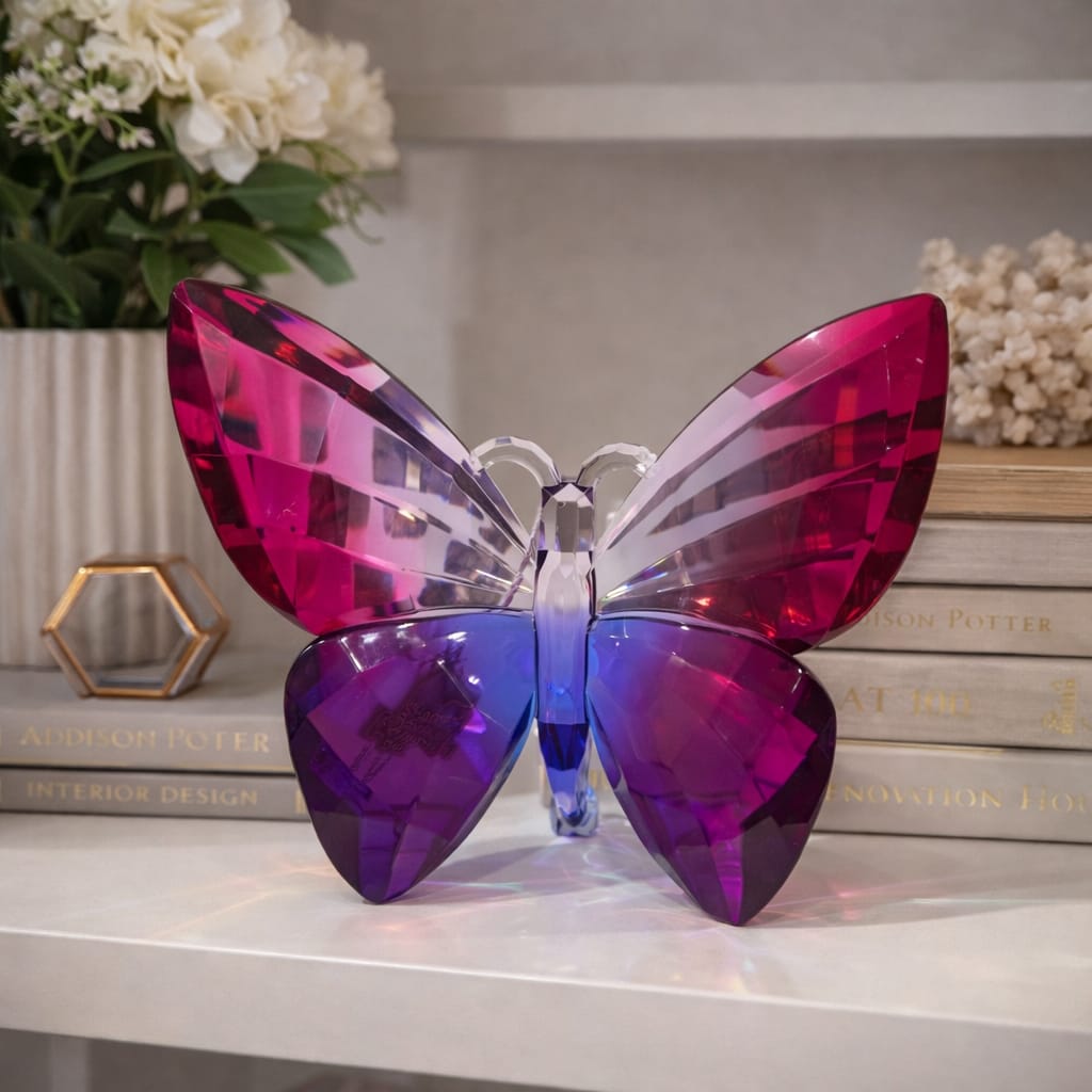 BUTTERFLY DECORATION BLUE