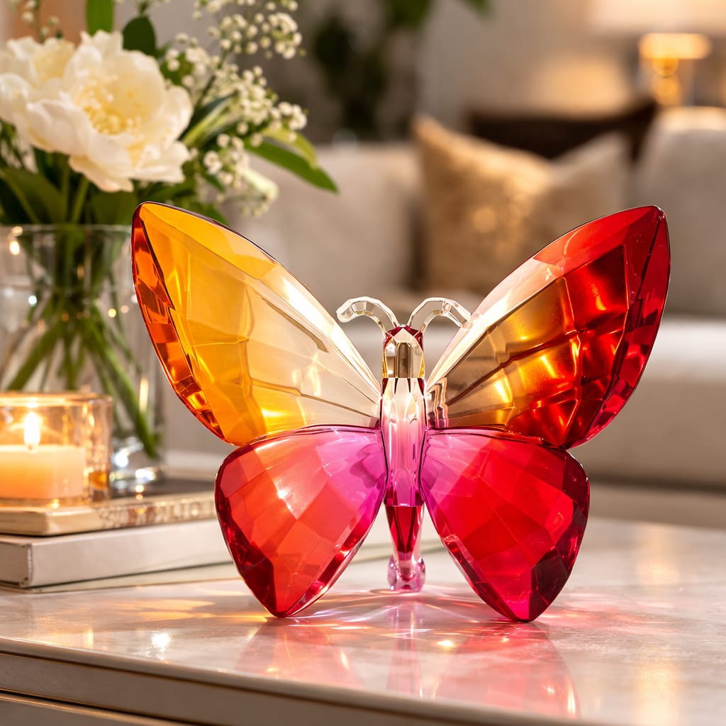 BUTTERFLY DECORATION BLUE