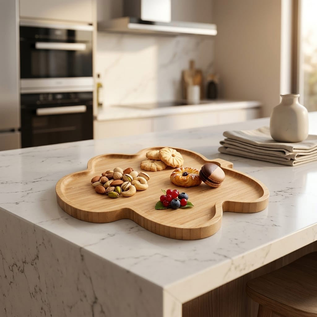 PIERRE CARDIN PURE 28x22CM WOODEN PLATE
