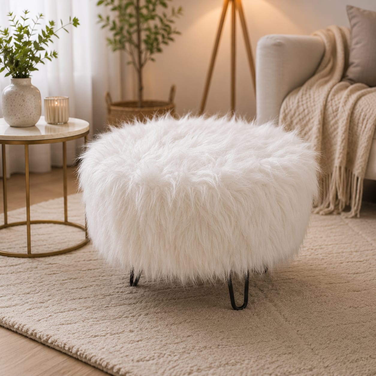 FLUFFY SEATER