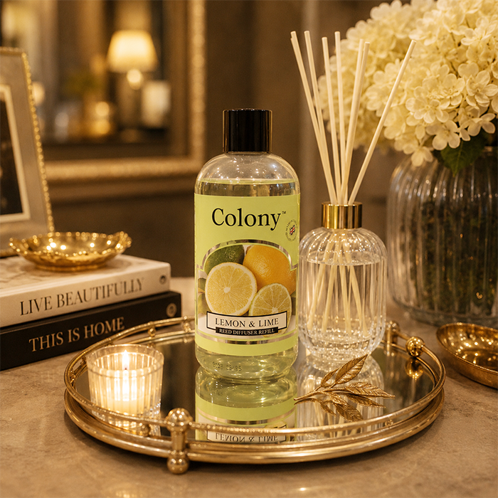 COLONY LEMON AND LIME REED DIFFUSER REFILLL 250ML