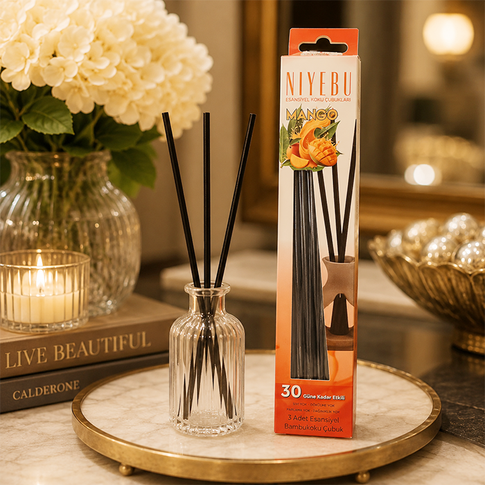 BAMBOO STICK MANGO FRUIT REED FRAGRANCE DIFFUSER