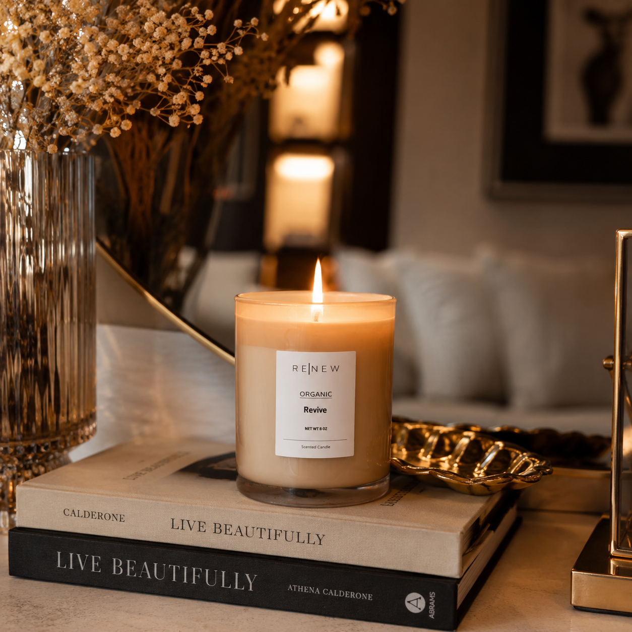 CANDLE 200GR HOMELIFE